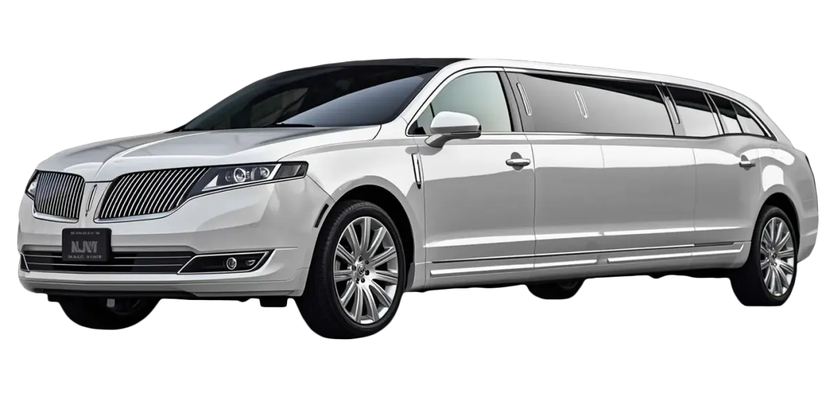 White Stretch Limousine